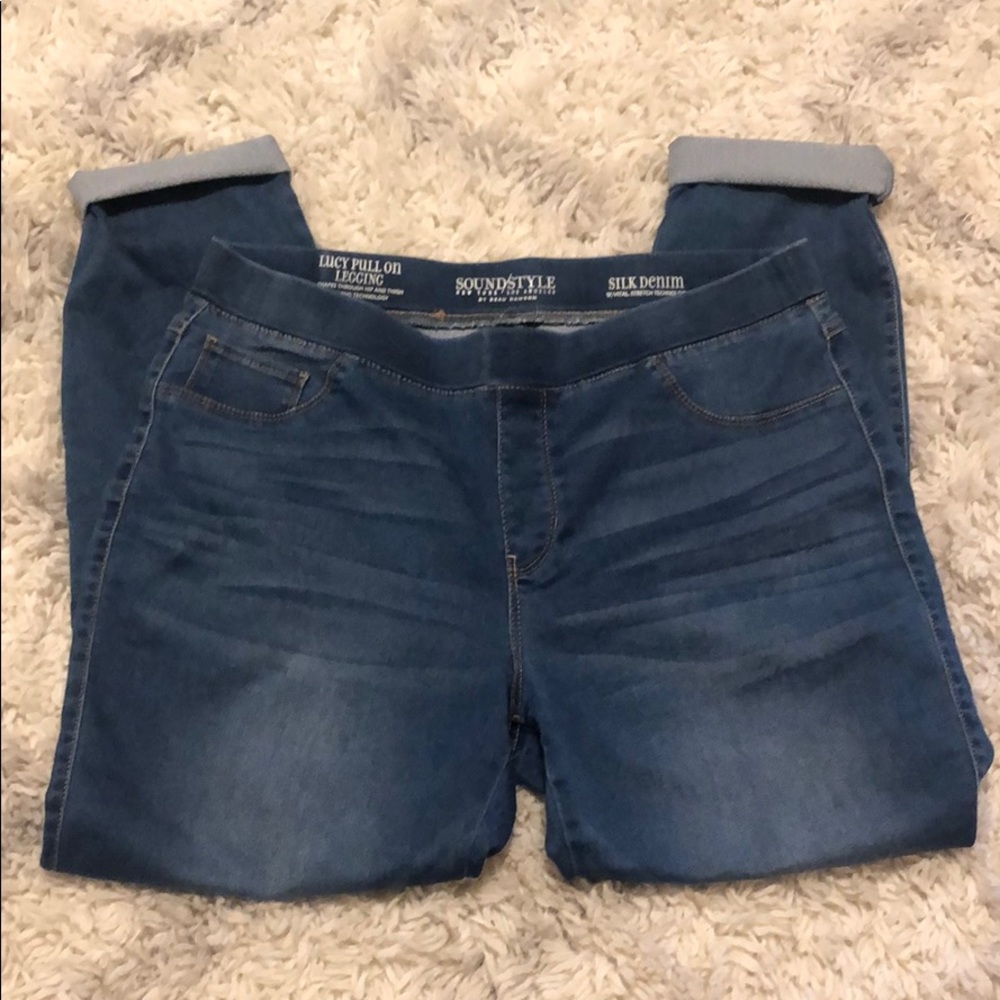 SoundStyle Pull On Denim Legging